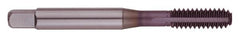 OSG - 3/8-24 UNF H8 Thread Limit Modified Bottoming Thread Forming Tap - Powdered Metal High Speed Steel, TiCN Finish, 2-15/16" OAL, 1-1/4" Thread Length, Right Hand Thread, Series EXO-NRT 14050 - Exact Tooling