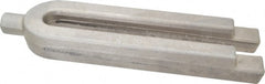 Gibraltar - 3-1/4" Wide x 1-3/8" High, Forged Steel, U Shaped Strap Clamp - 1-1/16" Stud, 11" Travel, 12" OAL, 11" Slot Length, 1-1/16" Slot Width - Exact Tooling