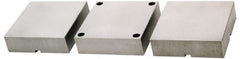 Kurt - 6" Jaw Width, 1.728" Jaw Height, Standard, Vise Jaw Set - Cast Iron, 3 Jaws, 6 HD & HDL Vise Compatibility - Exact Tooling