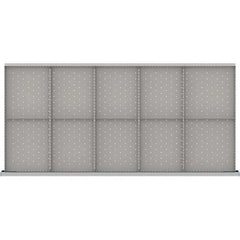 LISTA - 10-Compartment Drawer Divider Layout for 3.15" High Drawers - Exact Tooling
