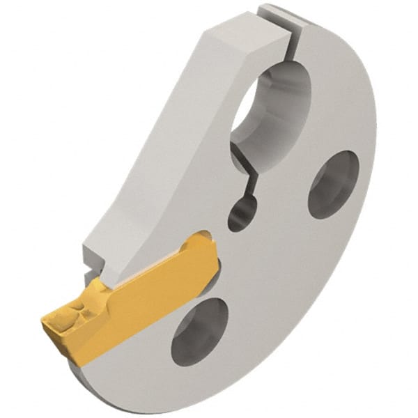 Iscar - Left Hand Cut Indexable Grooving Cartridge - GIPI, GIPI-RX/LX, TIPI-MT, TIPI-WT Insert Style - Exact Tooling