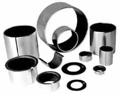 TriStar - 2" Inside x 2-3/16" Outside Diam, Steel/PTFE Sleeve Bearing - 2" OAL - Exact Tooling