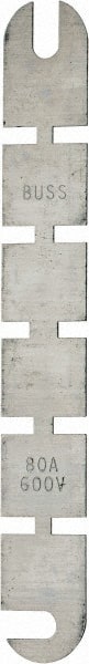 Cooper Bussmann - 600 VAC, 80 Amp, Time Delay Renewable Fuse - 10 (RMS) kA Rating - Exact Tooling