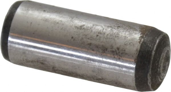 Value Collection - 12mm Diam x 30mm Pin Length Alloy Steel Pull Out Dowel Pin - C 57-63 Hardness, 1 Rounded & 1 Threaded End - Exact Tooling