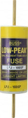 Cooper Bussmann - 300 VDC, 600 VAC, 100 Amp, Time Delay General Purpose Fuse - Bolt-on Mount, 4-5/8" OAL, 100 at DC, 300 at AC (RMS) kA Rating, 1-1/8" Diam - Exact Tooling