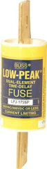 Cooper Bussmann - 300 VDC, 600 VAC, 175 Amp, Time Delay General Purpose Fuse - Bolt-on Mount, 5-3/4" OAL, 100 at DC, 300 at AC (RMS) kA Rating, 1-5/8" Diam - Exact Tooling