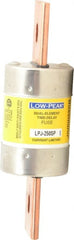 Cooper Bussmann - 300 VDC, 600 VAC, 250 Amp, Time Delay General Purpose Fuse - Bolt-on Mount, 7-1/8" OAL, 100 at DC, 300 at AC (RMS) kA Rating, 2" Diam - Exact Tooling