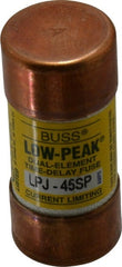 Cooper Bussmann - 300 VDC, 600 VAC, 45 Amp, Time Delay General Purpose Fuse - Fuse Holder Mount, 2-3/8" OAL, 100 at DC, 300 at AC (RMS) kA Rating, 1-1/16" Diam - Exact Tooling