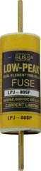 Cooper Bussmann - 300 VDC, 600 VAC, 80 Amp, Time Delay General Purpose Fuse - Bolt-on Mount, 4-5/8" OAL, 100 at DC, 300 at AC (RMS) kA Rating, 1-1/8" Diam - Exact Tooling