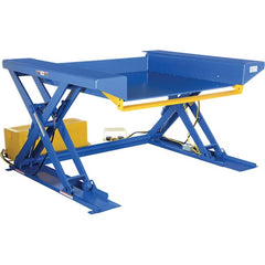 Vestil - 2,000 Lb Capacity Hydraulic Scissor Ground Lift Scissor - 1/2" to 48" Lift Height, 73" Platform Length x 44" Platform Width - Exact Tooling