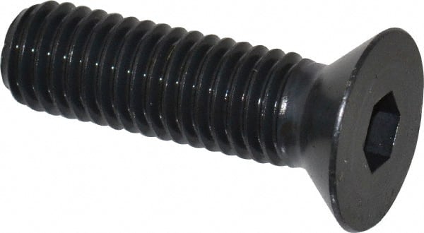 Holo-Krome - 1/2-13 UNC Hex Socket Drive, 82° Flat Screw - Alloy Steel, Black Oxide Finish, Fully Threaded, 1-3/4" OAL - Exact Tooling