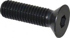 Holo-Krome - 1/2-13 UNC Hex Socket Drive, 82° Flat Screw - Alloy Steel, Black Oxide Finish, Fully Threaded, 1-3/4" OAL - Exact Tooling