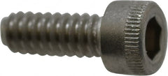 Holo-Krome - #10-24 UNC Hex Socket Drive, Socket Cap Screw - Grade 18-8 Stainless Steel, Uncoated, Fully Threaded, 1/2" Length Under Head - Exact Tooling