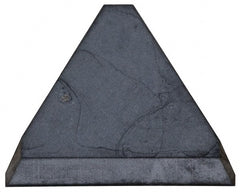 Kennametal - 3/8" Inscribed Circle, Triangle, CBT Chipbreaker for Indexables - 0.087" Effective Width - Exact Tooling