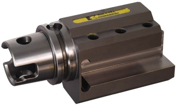 Kennametal - Right Hand Cut, KM40 Modular Connection, Adapter/Mount Lathe Modular Clamping Unit - 3/4" Square Shank Diam, Series STAR Turning Adapter - Exact Tooling