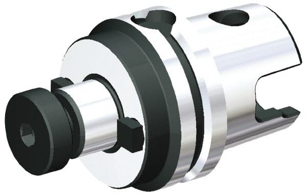 Kennametal - KM40XTS Modular Connection 19.05mm Pilot Diam Shell Mill Holder - 1.77" Flange to Nose End Projection - Exact Tooling