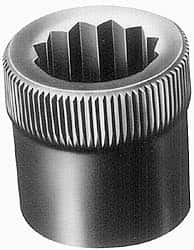 Holo-Krome - 3/4-16" Thread Uncoated Steel Allen Nut - 3/4" Diam, 3/4" Hex Key - Exact Tooling