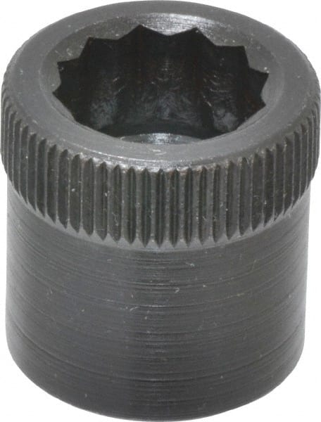 Holo-Krome - 7/16-20" Thread Uncoated Steel Allen Nut - 7/16" Diam, 7/16" Hex Key - Exact Tooling