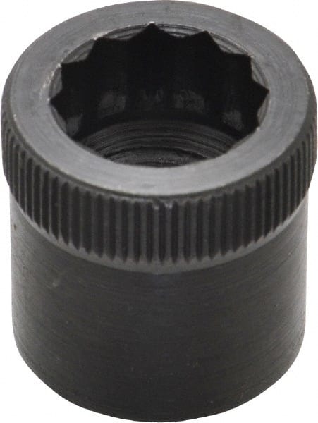 Holo-Krome - 1/2-13" Thread Uncoated Steel Allen Nut - 1/2" Diam, 1/2" Hex Key - Exact Tooling