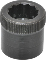 Holo-Krome - 1/2-20" Thread Uncoated Steel Allen Nut - 1/2" Diam, 1/2" Hex Key - Exact Tooling