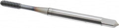 OSG - #4-40 UNC H4 Thread Limit Bottoming Thread Forming Tap - Powdered Metal High Speed Steel, TiCN Finish, 1-7/8" OAL, 9/16" Thread Length, Right Hand Thread, Series EXOTAP NRT - Exact Tooling