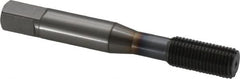 OSG - 3/8-24 UNF H6 Thread Limit Bottoming Thread Forming Tap - Powdered Metal High Speed Steel, TiCN Finish, 2-15/16" OAL, 1-1/4" Thread Length, Right Hand Thread, Series EXOTAP NRT - Exact Tooling