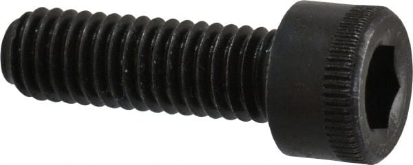 Holo-Krome - #10-32 UNF Hex Socket Drive, Socket Cap Screw - Alloy Steel, Black Oxide Finish, Fully Threaded, 5/8" Length Under Head - Exact Tooling