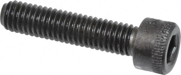 Holo-Krome - #10-32 UNF Hex Socket Drive, Socket Cap Screw - Alloy Steel, Black Oxide Finish, Fully Threaded, 7/8" Length Under Head - Exact Tooling