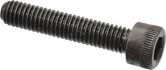 Holo-Krome - #10-32 UNF Hex Socket Drive, Socket Cap Screw - Alloy Steel, Black Oxide Finish, Fully Threaded, 1" Length Under Head - Exact Tooling