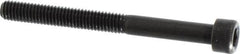 Holo-Krome - #10-32 UNF Hex Socket Drive, Socket Cap Screw - Alloy Steel, Black Oxide Finish, Partially Threaded, 2" Length Under Head - Exact Tooling