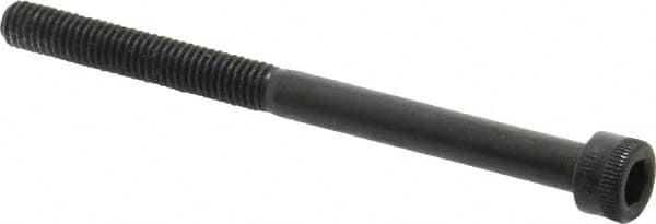 Holo-Krome - #10-32 UNF Hex Socket Drive, Socket Cap Screw - Alloy Steel, Black Oxide Finish, Partially Threaded, 2-1/2" Length Under Head - Exact Tooling