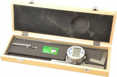 Fowler - 30 sec Resolution Digital Combination Protractor and Inclinometer - Multiple dg Accuracy, 5 min Accuracy, Multiple dg Range, Data Output - Exact Tooling
