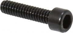 Holo-Krome - #2-56 UNC Hex Socket Drive, Socket Cap Screw - Alloy Steel, Black Oxide Finish, Fully Threaded, 3/8" Length Under Head - Exact Tooling