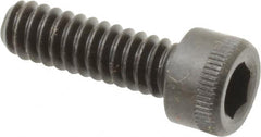 Holo-Krome - #3-48 UNC Hex Socket Drive, Socket Cap Screw - Alloy Steel, Black Oxide Finish, Fully Threaded, 3/8" Length Under Head - Exact Tooling