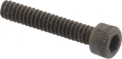 Holo-Krome - #4-40 UNC Hex Socket Drive, Socket Cap Screw - Alloy Steel, Black Oxide Finish, Fully Threaded, 5/8" Length Under Head - Exact Tooling