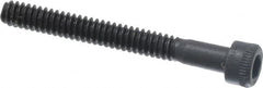 Holo-Krome - #4-40 UNC Hex Socket Drive, Socket Cap Screw - Alloy Steel, Black Oxide Finish, Partially Threaded, 1" Length Under Head - Exact Tooling
