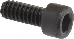 Holo-Krome - #10-24 UNC Hex Socket Drive, Socket Cap Screw - Alloy Steel, Black Oxide Finish, Fully Threaded, 1/2" Length Under Head - Exact Tooling