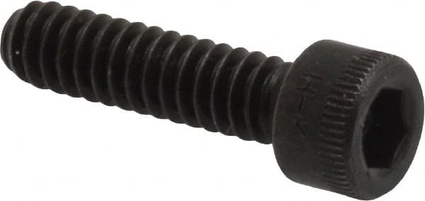 Holo-Krome - #10-24 UNC Hex Socket Drive, Socket Cap Screw - Alloy Steel, Black Oxide Finish, Fully Threaded, 3/4" Length Under Head - Exact Tooling