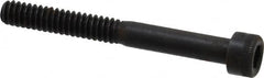 Holo-Krome - #10-24 UNC Hex Socket Drive, Socket Cap Screw - Alloy Steel, Black Oxide Finish, Partially Threaded, 1-3/4" Length Under Head - Exact Tooling
