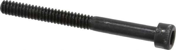 Holo-Krome - #10-24 UNC Hex Socket Drive, Socket Cap Screw - Alloy Steel, Black Oxide Finish, Partially Threaded, 2" Length Under Head - Exact Tooling