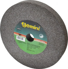 Norton - 36 Grit Aluminum Oxide Bench & Pedestal Grinding Wheel - 12" Diam x 1-1/2" Hole x 1-1/2" Thick, 2070 Max RPM, Very Coarse Grade - Exact Tooling