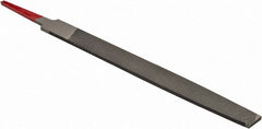Simonds File - 6" Long, Second Cut, Mill American-Pattern File - Single Cut, Tang - Exact Tooling