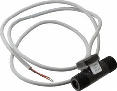 Gems Sensors - 200 psi, Nylon Housing, Turbine Flow Rate Sensor - 0.26 to 4 Flow Set Point, 0.26 to 4 GPM - Exact Tooling