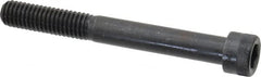 Holo-Krome - 3/8-16 UNC Hex Socket Drive, Socket Cap Screw - Alloy Steel, Black Oxide Finish, Partially Threaded, 3-1/4" Length Under Head - Exact Tooling
