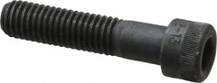 Holo-Krome - 1/2-13 UNC Hex Socket Drive, Socket Cap Screw - Alloy Steel, Black Oxide Finish, Partially Threaded, 2-1/4" Length Under Head - Exact Tooling