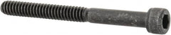 Value Collection - #10-24 UNC Hex Socket Drive, Socket Cap Screw - Alloy Steel, Black Oxide Finish, Partially Threaded, 2" Length Under Head - Exact Tooling