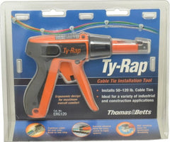 Thomas & Betts - 0.184 to 0.301 Inch Wide, 50 to 120 Lb. Tensile Strength, Plastic Cable Tie Installation Tool - Automatic Actuation, RoHS Compliant - Exact Tooling