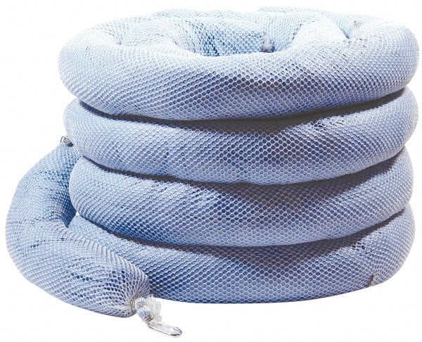 Brady SPC Sorbents - 32 Gal, 10' Long, 5" Diam, Boom - Oil Only, Blue - Exact Tooling