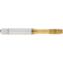 OSG - M6x1.00 Metric Coarse D5 Thread Limit Modified Bottoming Thread Forming Tap - Cobalt, TiN Finish, 2-1/2" OAL, 1" Thread Length, Right Hand Thread, Series HY-PRO NRT - Exact Tooling