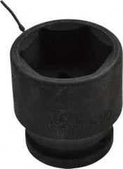 Blackhawk by Proto - 3/4" Drive 1-1/2" Standard Impact Socket - 6 Points, 2-13/32" OAL - Exact Tooling